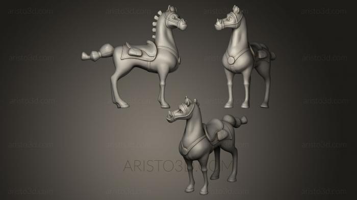 Animal figurines (STKJ_0015) 3D model for CNC machine